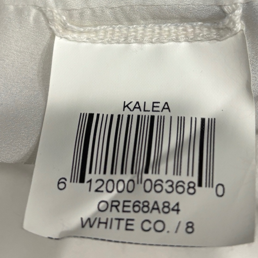 BCBGMaxAzria "Kalea" Strapless Mini Dress - Black & White Size 8 - Picture 12 of 13